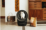 LRC Lit premium cat litter next to Litter-Robot Thumbnail