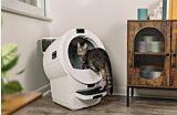 LRC tabby cat using Litter-Robot 5 LitterHopper  Thumbnail