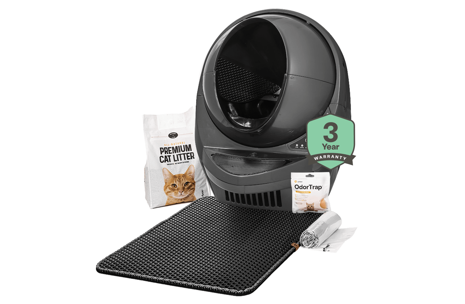 Litter-Robot Connect Starter Bundle Litter Box Accessories