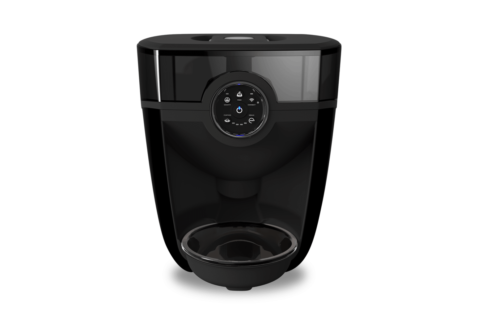 Feeder-Robot Black with Smoke Hopper