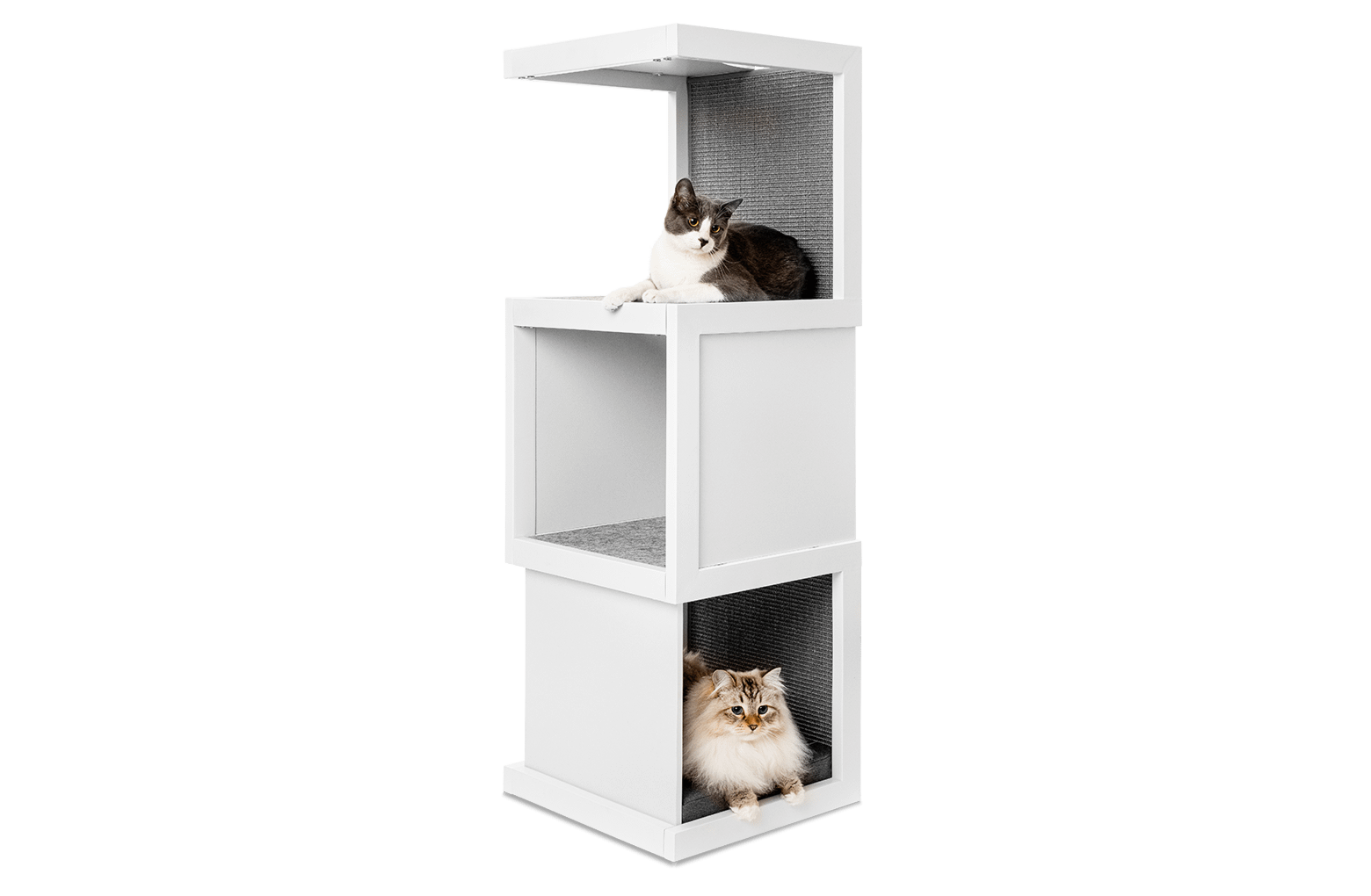 Cat Tower White