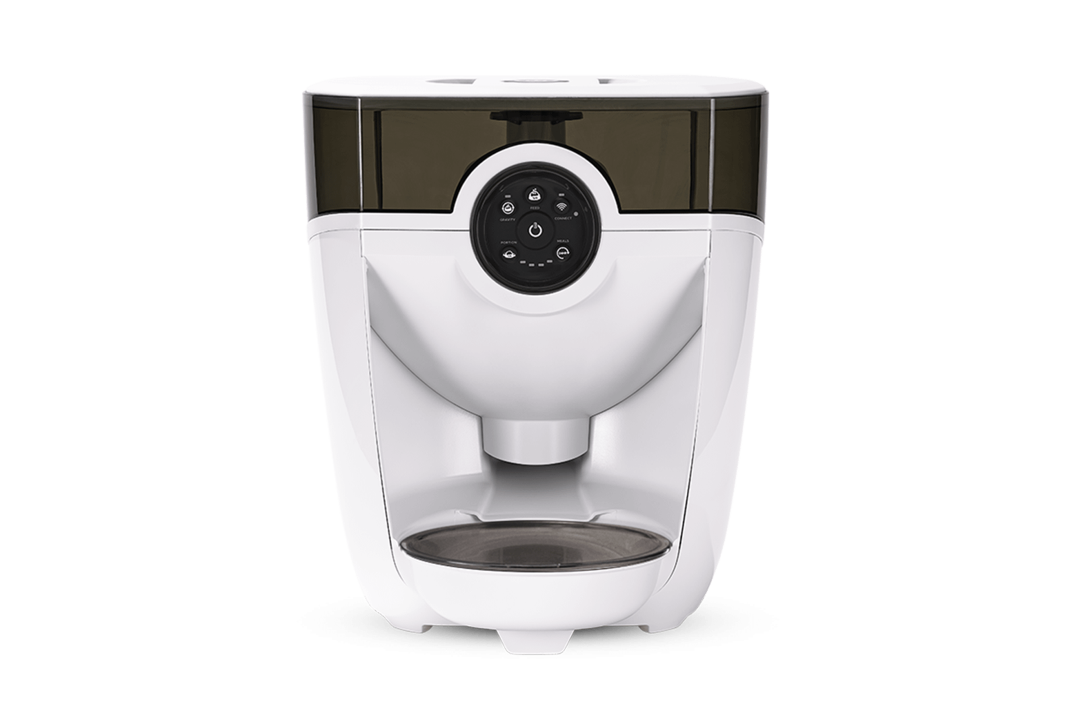 Feeder-Robot White with Smoke Hopper