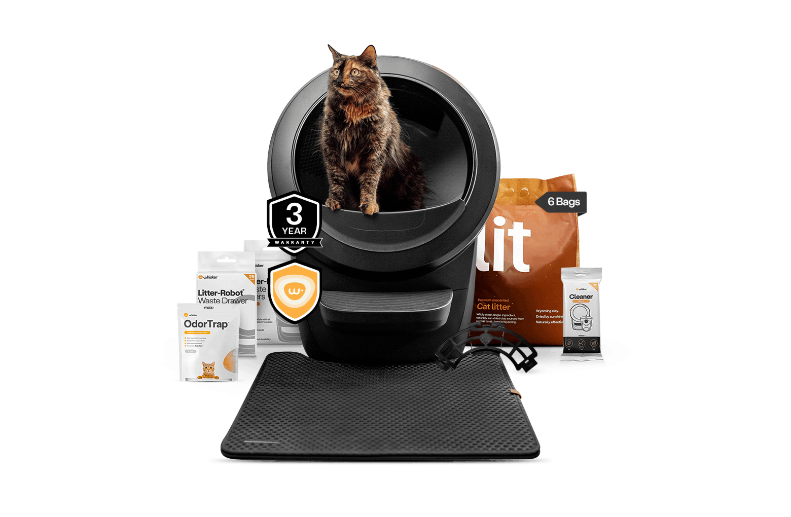 LRC Litter-Robot 4 Fully Stocked Bundle