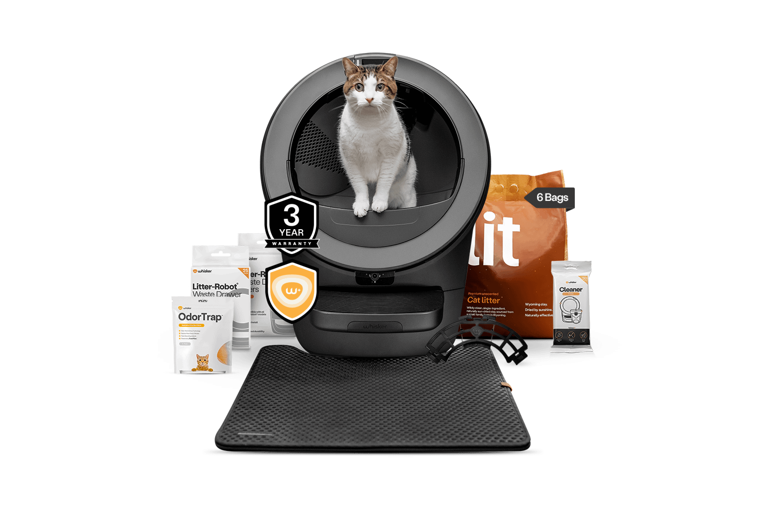 LRC Litter-Robot 5 Pro Fully Stocked Bundle