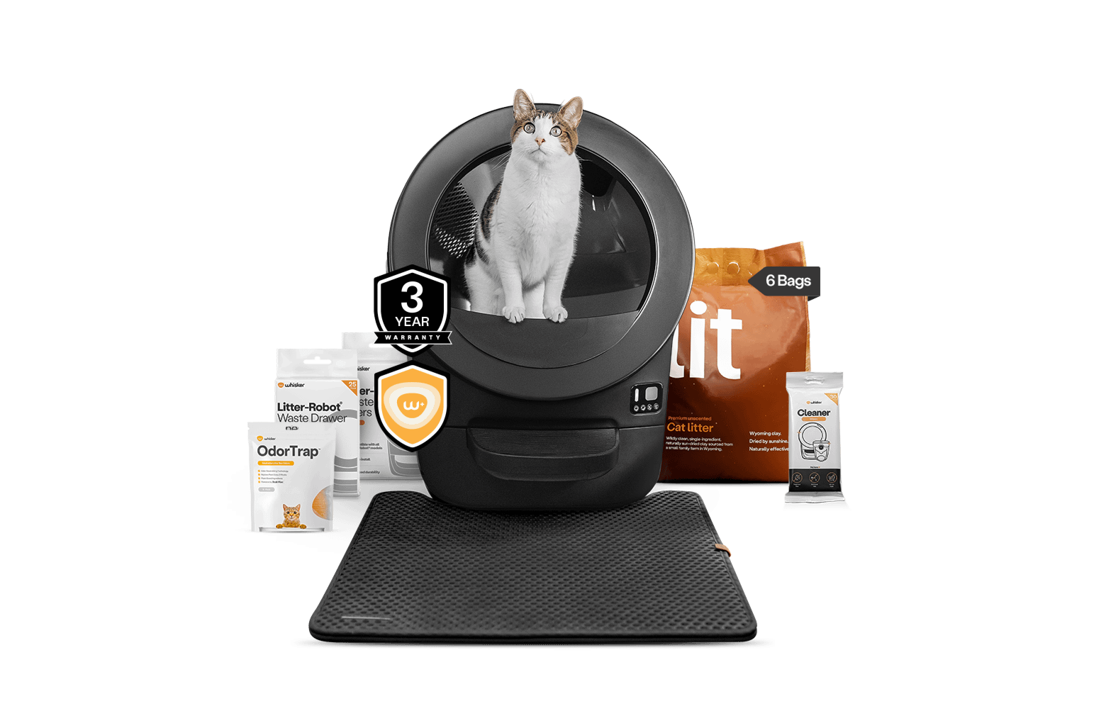 LRC Litter-Robot EVO Fully Stocked Bundle