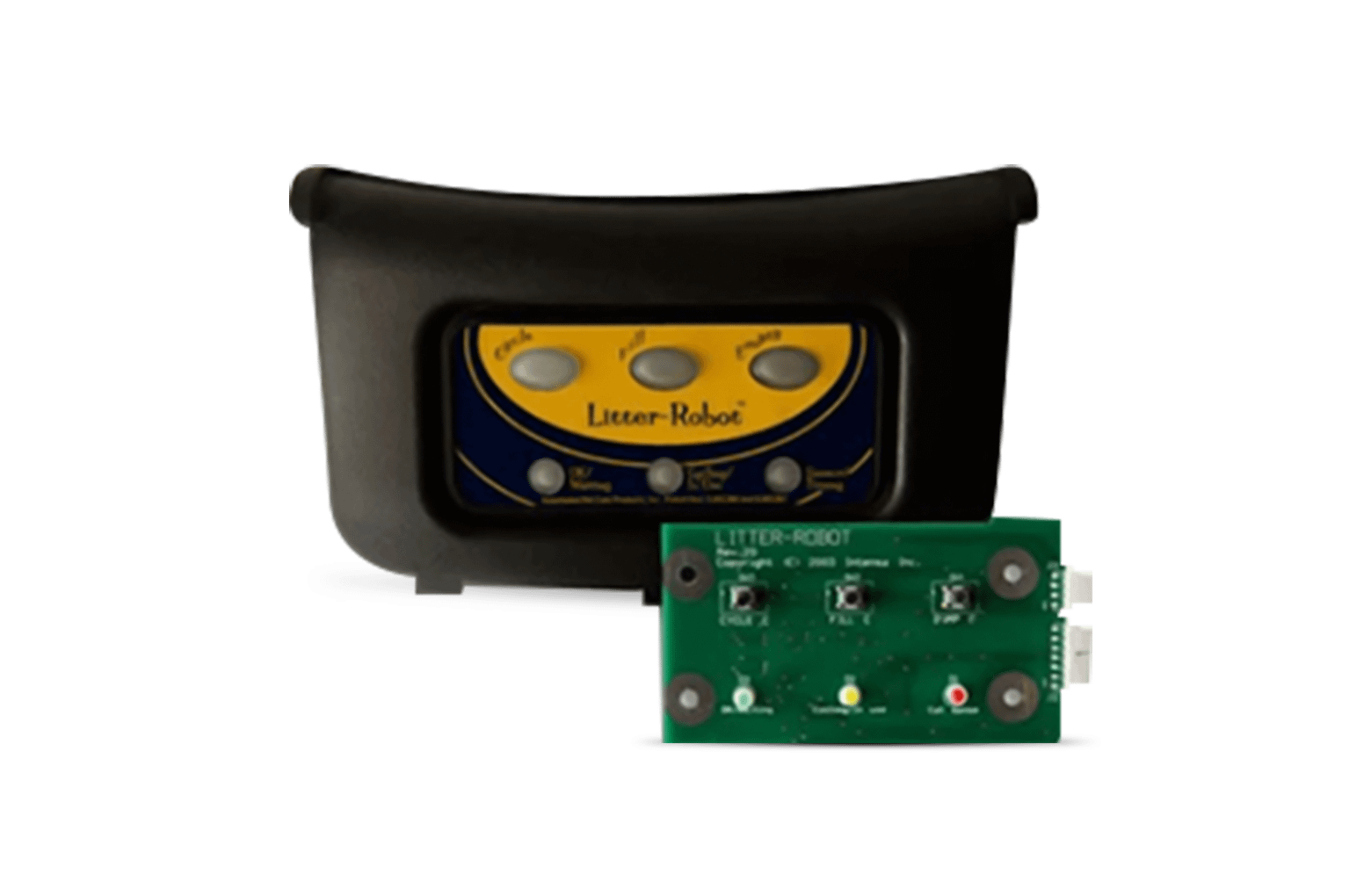 Litter-Robot 2 Faceplate in black