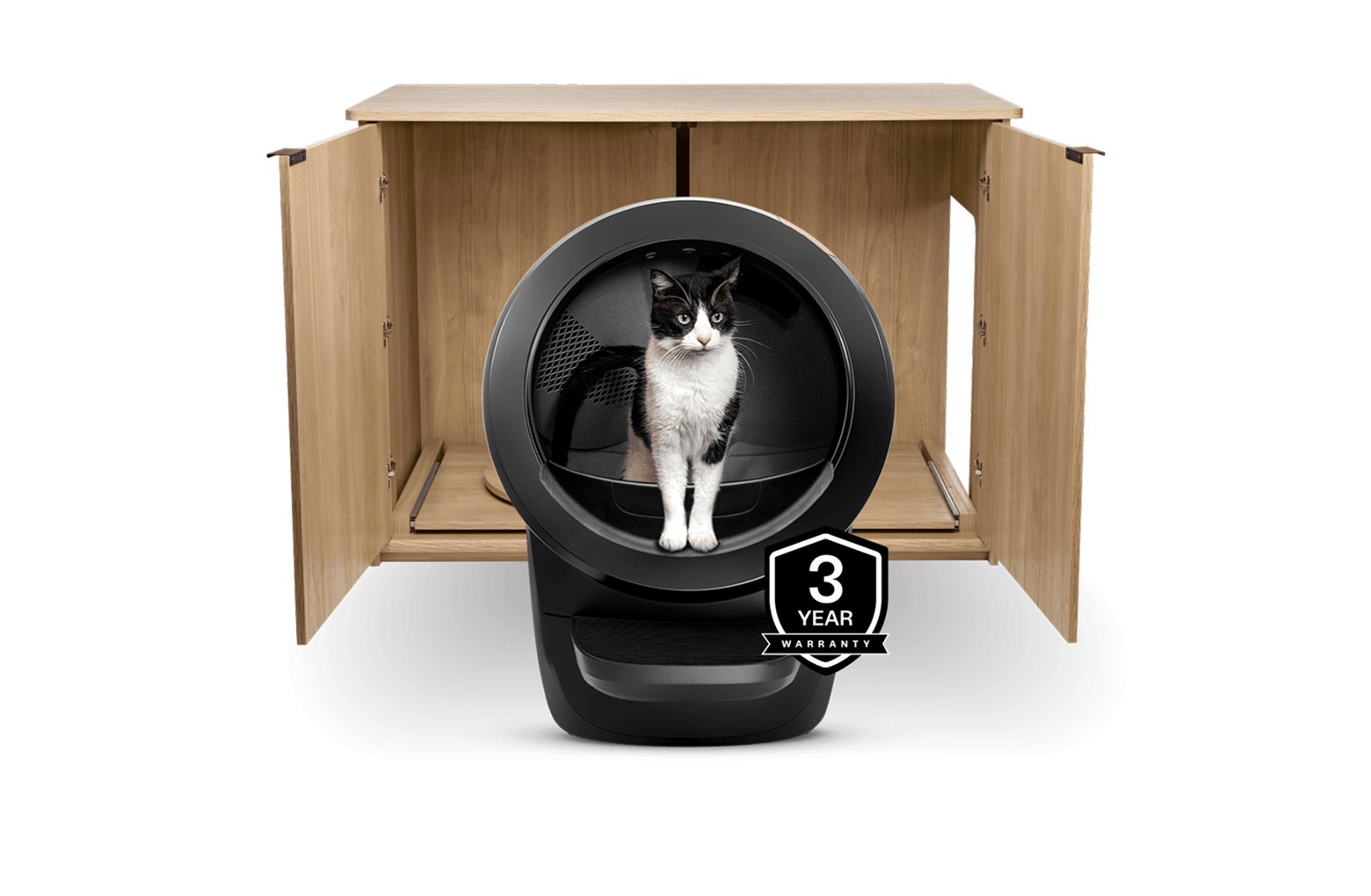 LRC Litter-Robot 4 Credenza Bundle