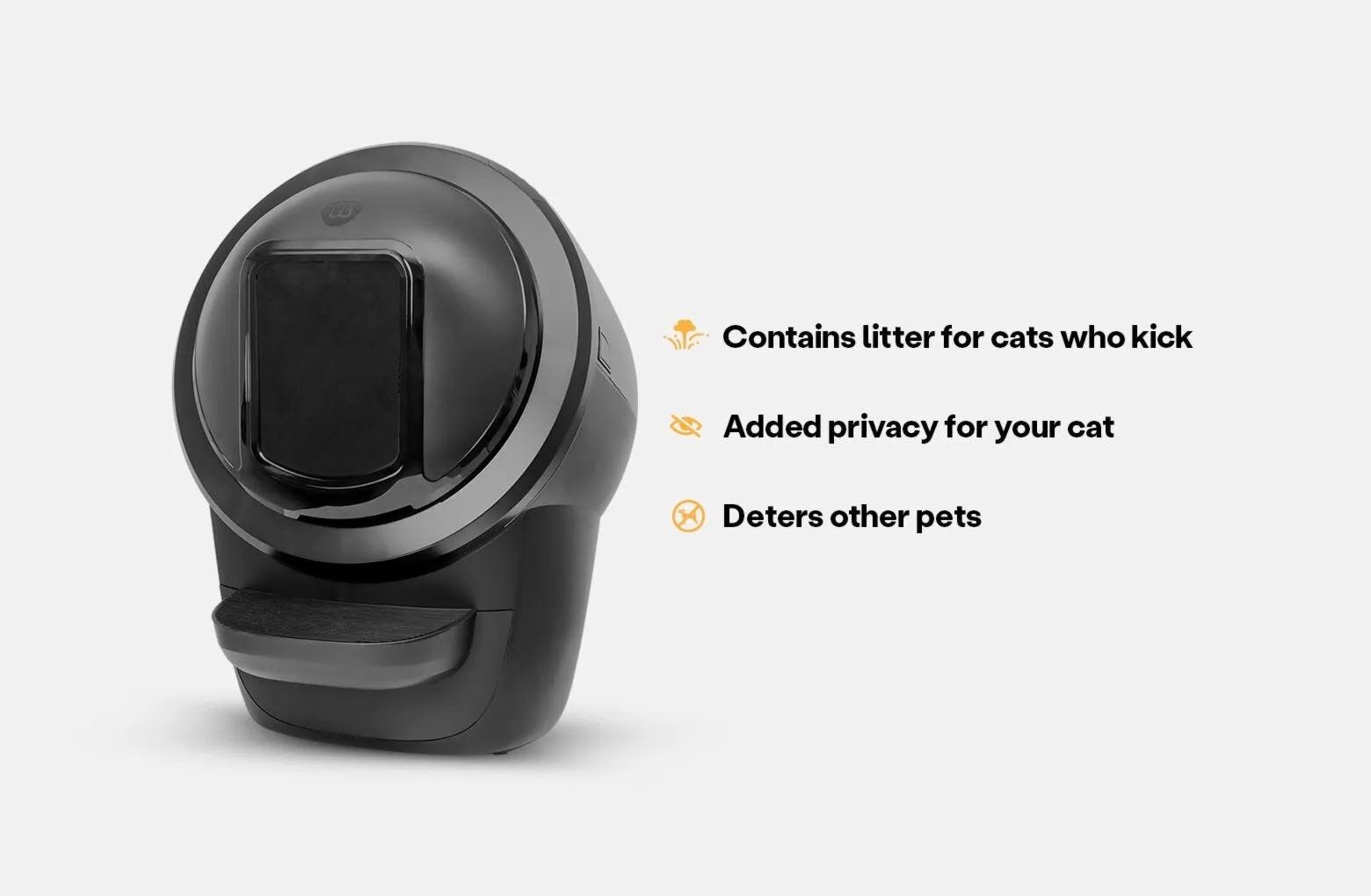 Litter-Robot 4 Shield - black