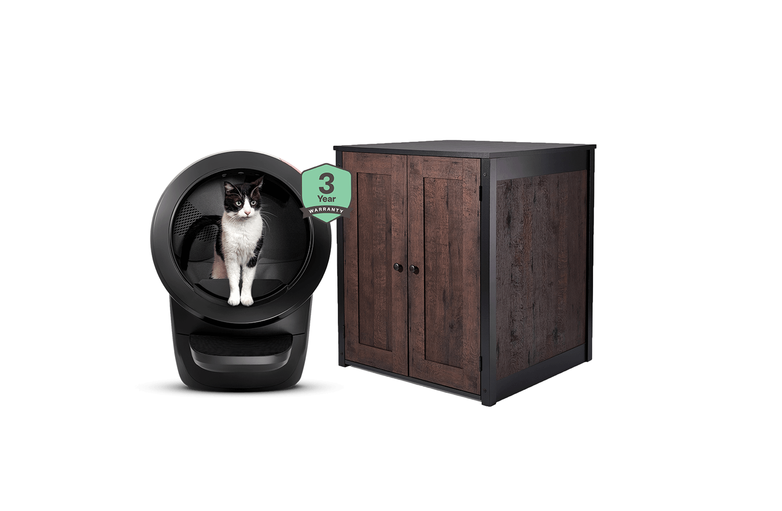 Litter-Robot 4 Storage Cabinet Bundle