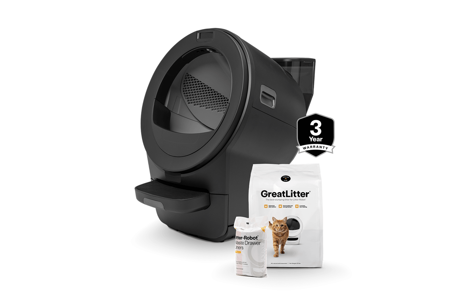 LRC Litter-Robot 5 LitterHopper Bundle