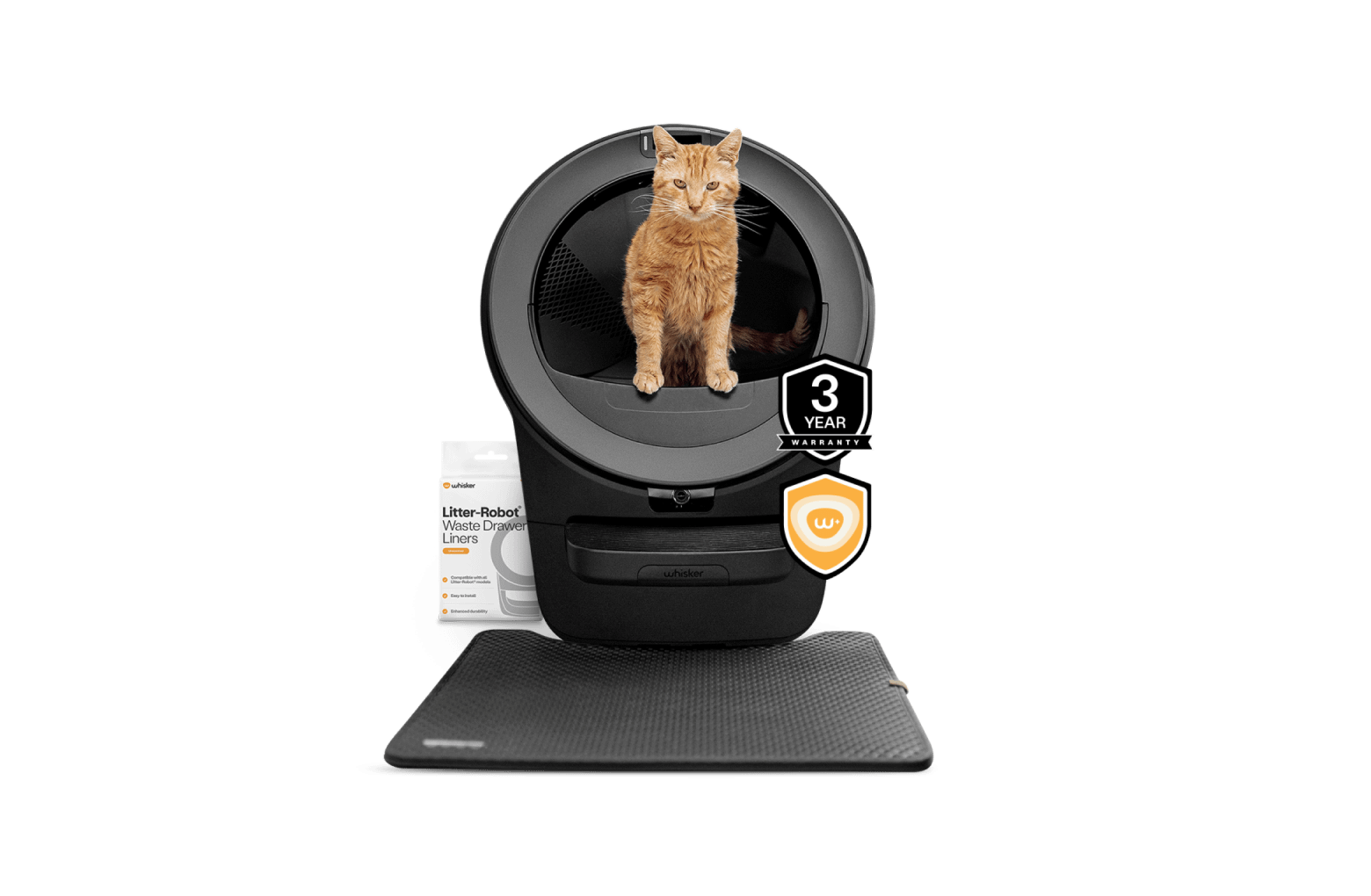 Litter-Robot 5 Pro Insights Bundle | Save on Whisker+
