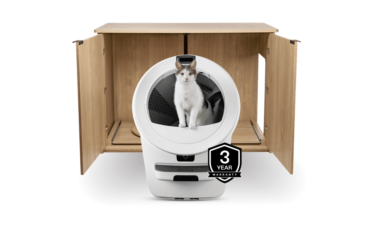 LRC Litter-Robot 5 Pro Credenza Bundle