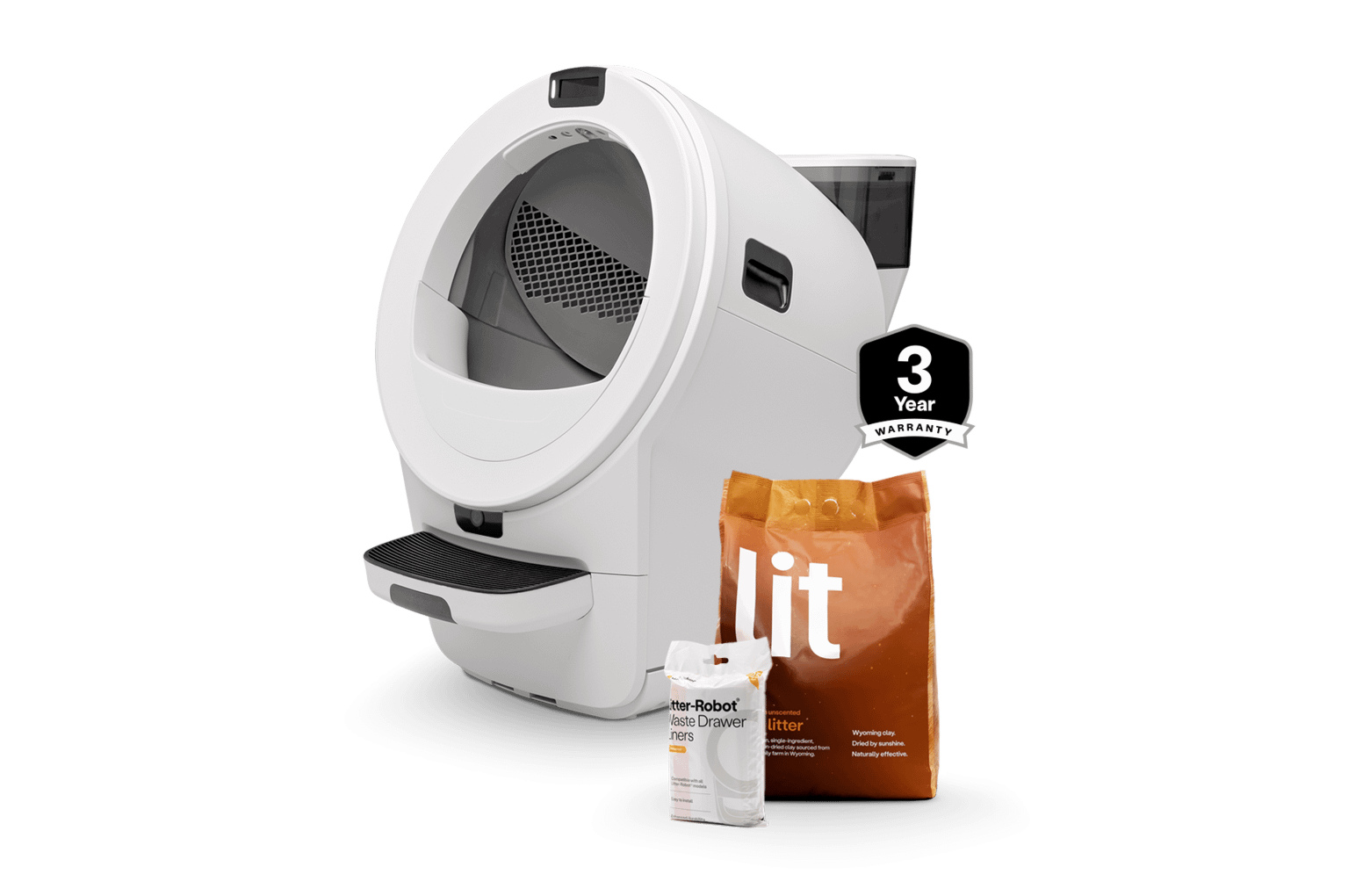 LRC Litter-Robot 5 Pro LitterHopper Bundle