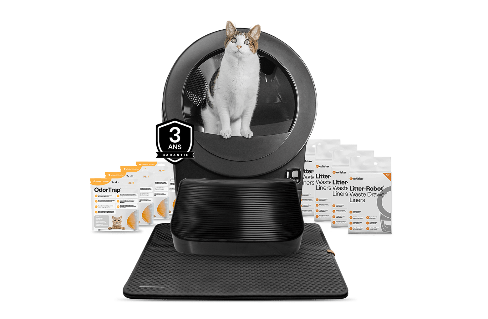 CA FR Litter-Robot EVO Full Supply Bundle