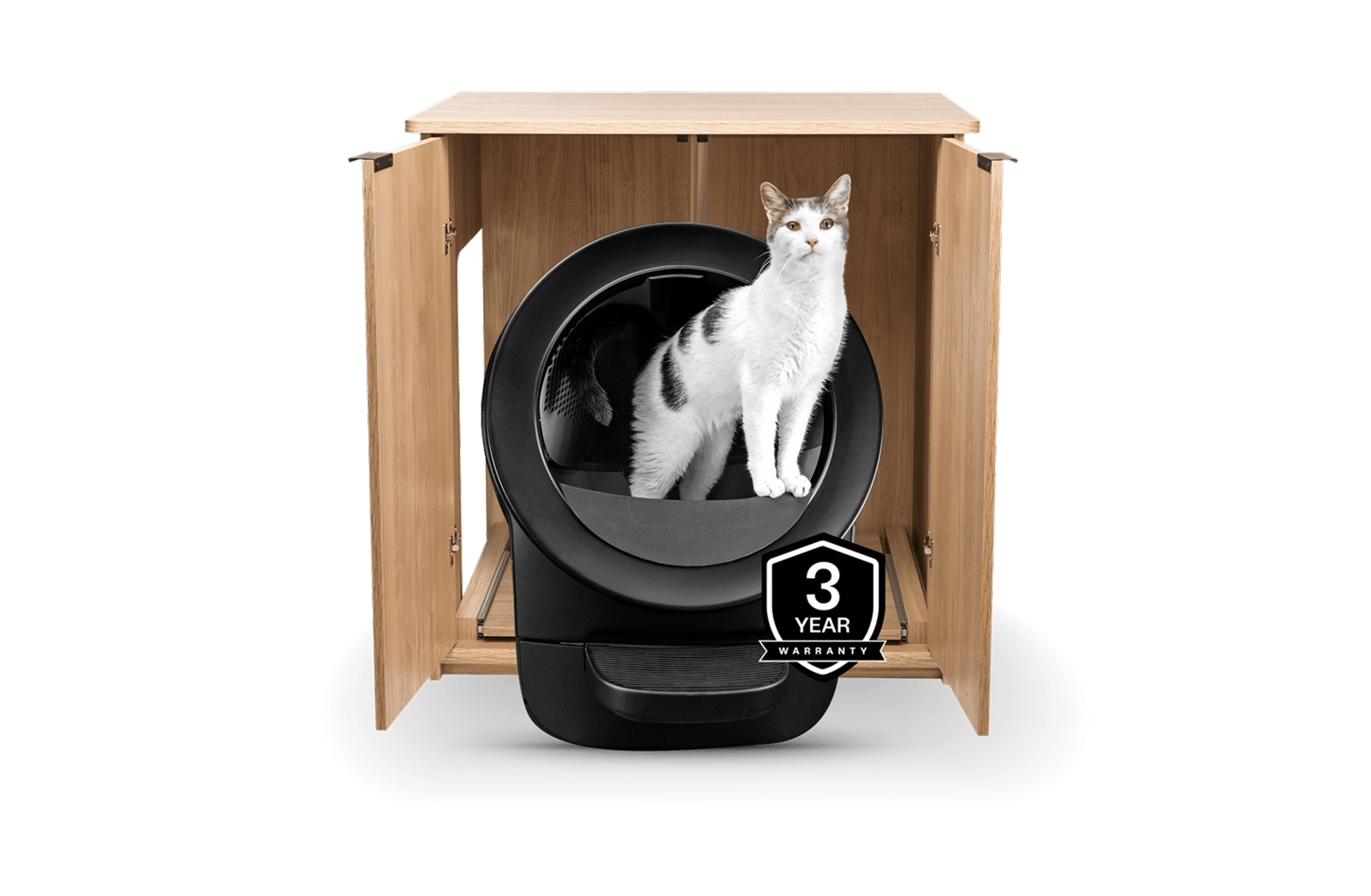Litter-Robot EVO Cabinet Bundle