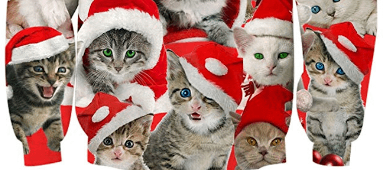 Christmas sweaters for kittens best sale