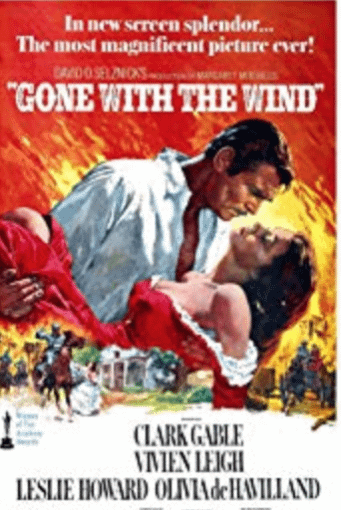 Gone with the Wind movie poster