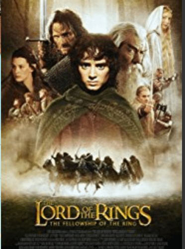 The Lord of the Rings movie poster