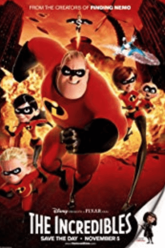 The Incredibles movie poster