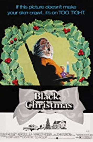 black christmas holiday movie poster