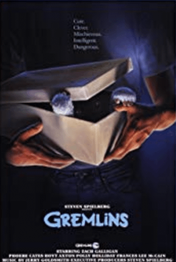 gremlins holiday movie poster