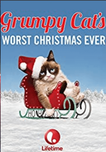 grumpy cat's worst christmas ever holiday movie poster
