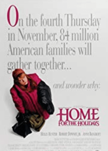 home for the holidays holiday movie poster