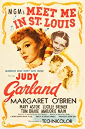 meet me in st. louis holiday movie poster