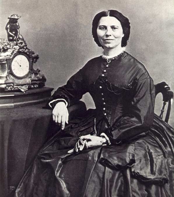 Clara Barton - famous women in history who loved cats