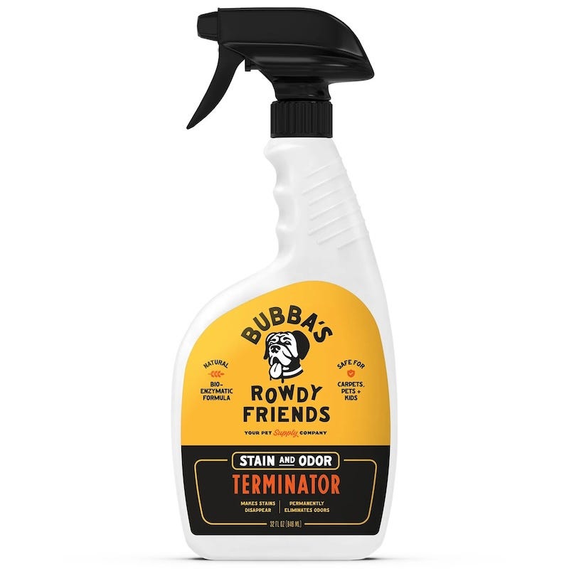 bubba's rowdy friends pet stain remover