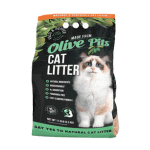 olive pits cat litter