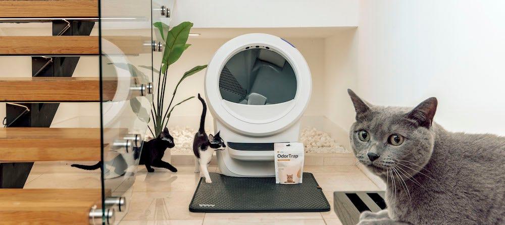 Multi cat self cleaning litter box hotsell