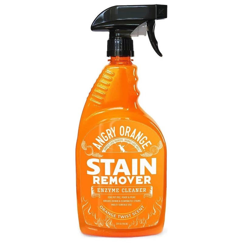 angry orange pet stain remover