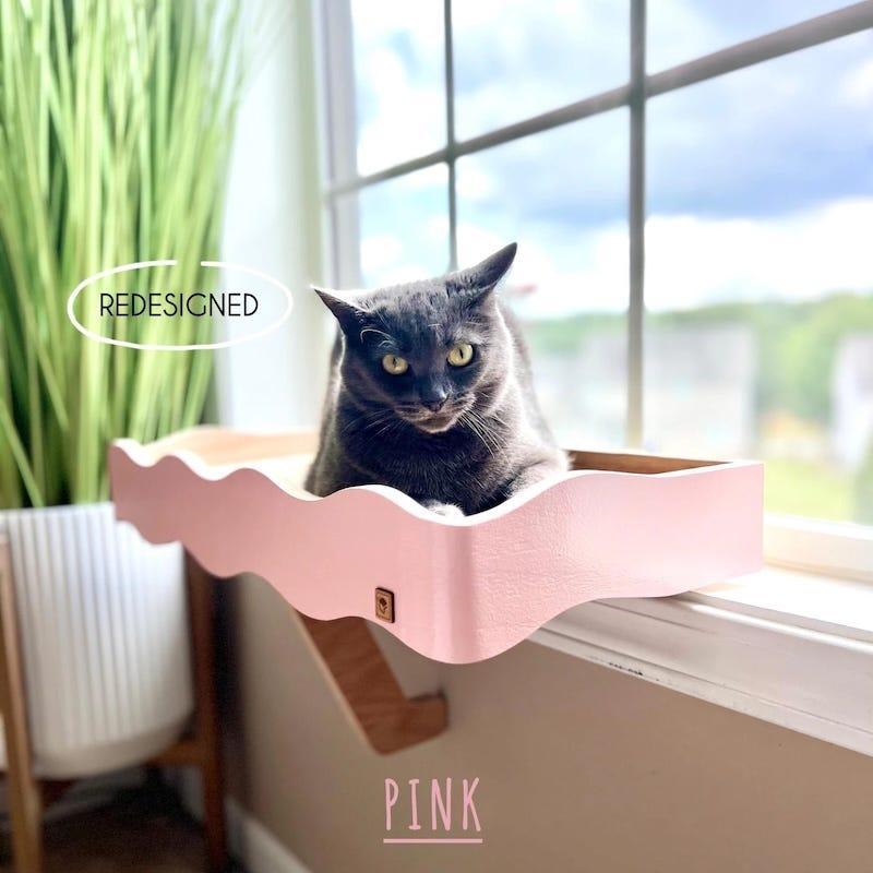 cat window perch bed