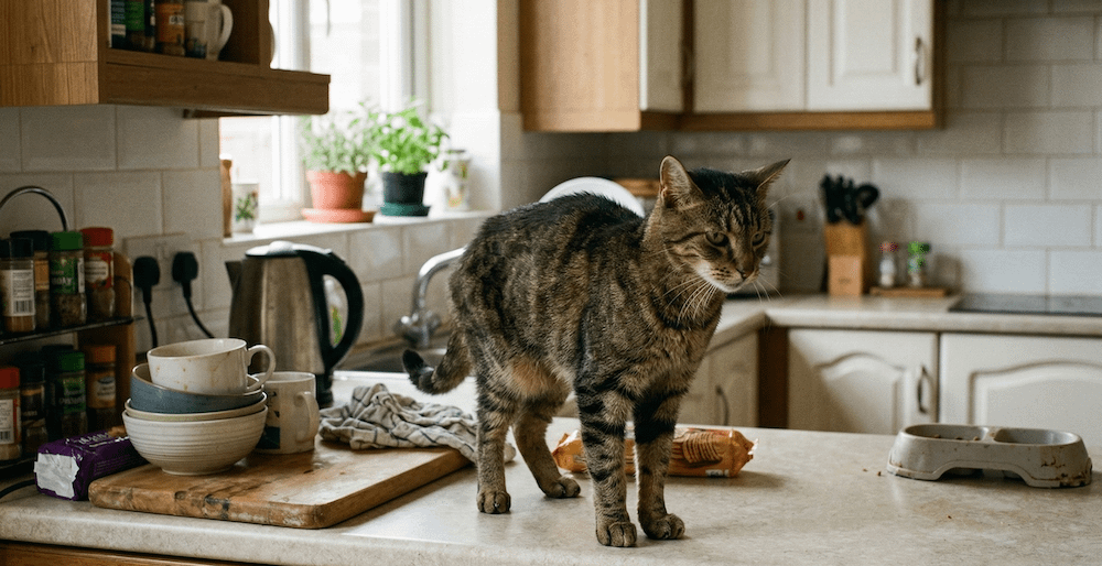 skinny cat needing to put on weight