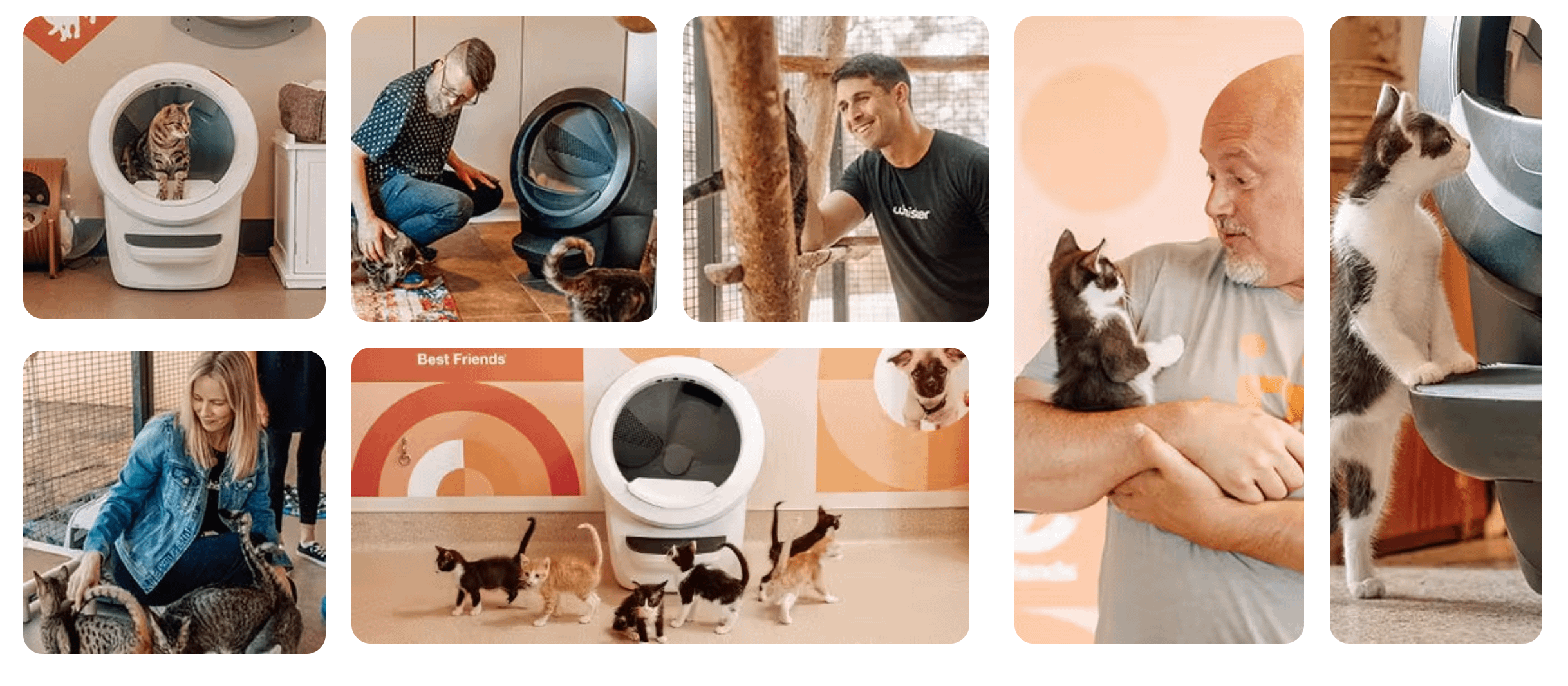 Whisker Litter-Robot Best Friends Animal Society partnership