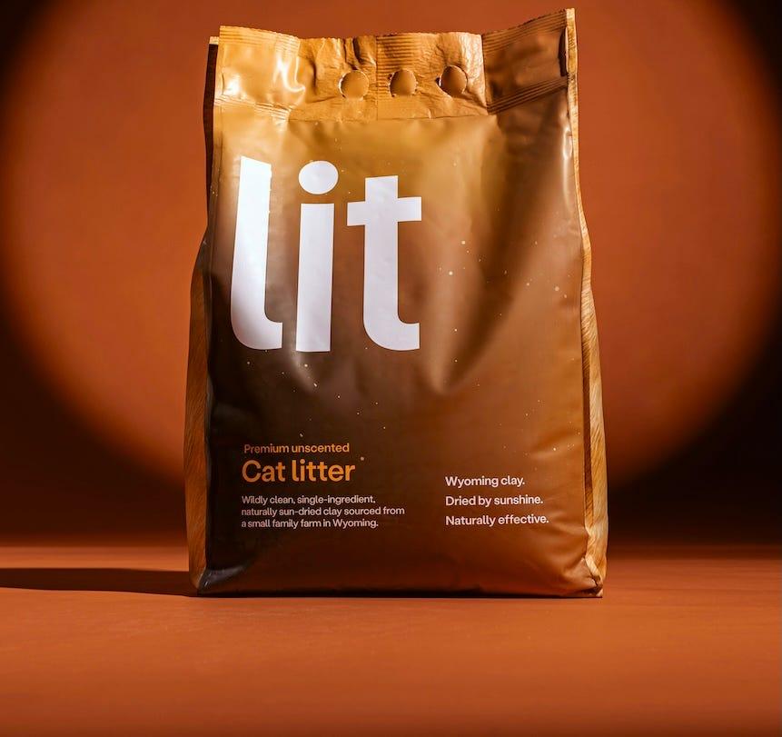 bag of Lit Premium Cat Litter