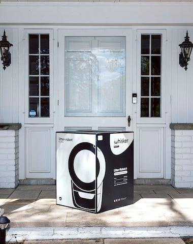 Person holding Litter-Robot