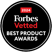 2024 Forbes Vetted Best Product Awards badge