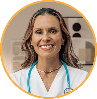 Image of veterinarian in scrubs