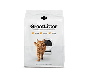Bag of cat litter