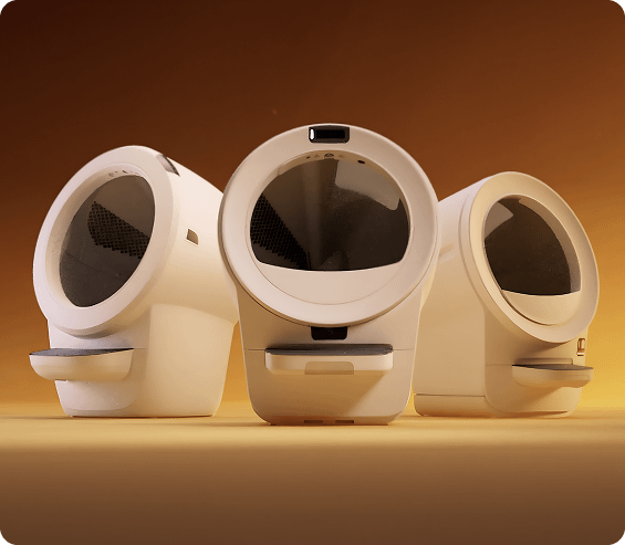 Three Litter-Robot units