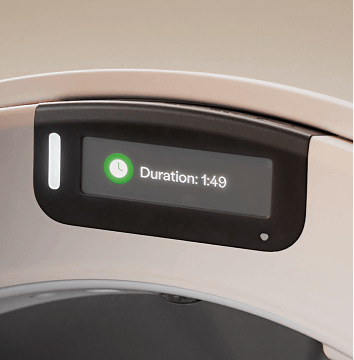 brilliant LCD display on Litter-Robot 5