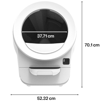 Litter-Robot EVO front tech specs