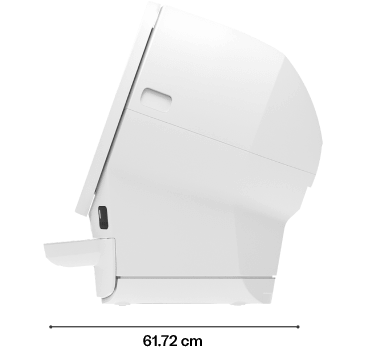 Litter-Robot EVO side tech specs