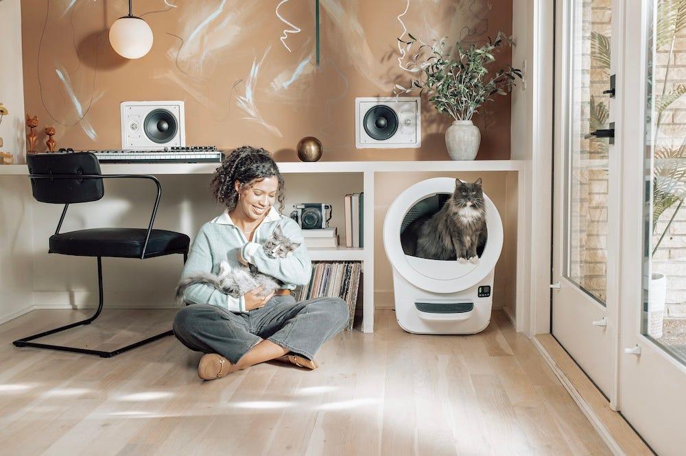 Litter-Robot EVO fits in small spaces