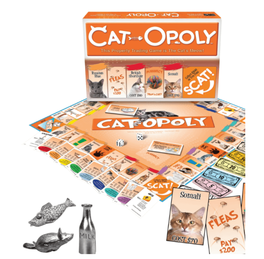 cat-themed board games