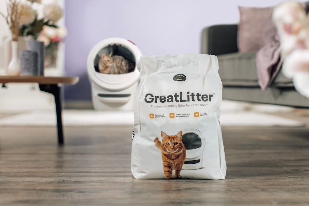 GreatLitter best natural cat litter for Litter-Robot