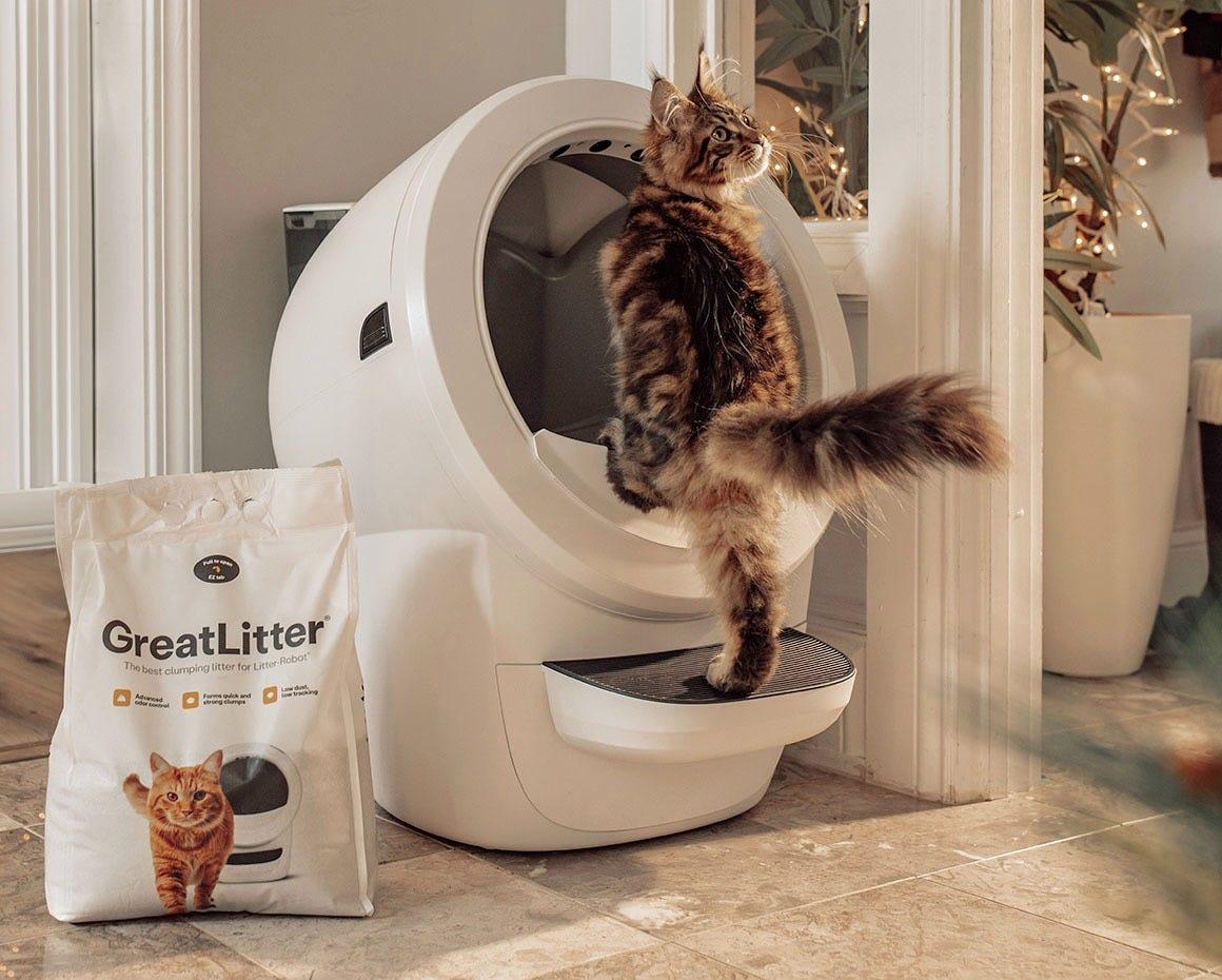 Cat litter for litter robot top