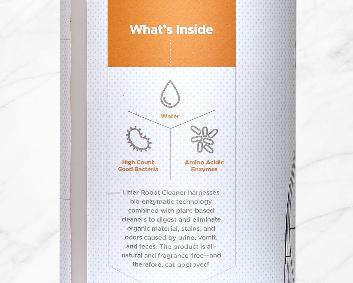 Cleaner Wipes - back label